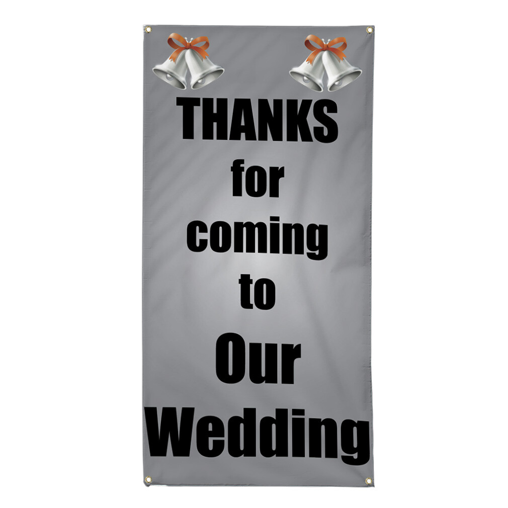 Vertical Vinyl Banner Multiple Sizes Outdoor Weatherproof Industrial Yard Signs